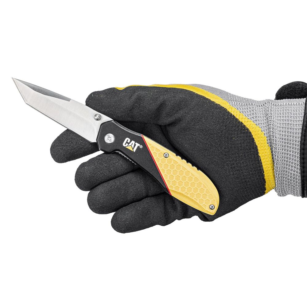 Cuchillo Navaja Plegable Cat 980047 Tanto image number 6.0
