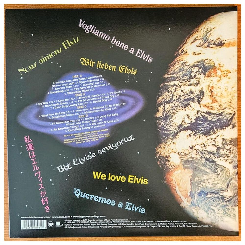 Elvis Presley - Aloha From Hawai (2lp) | Vinilo image number 1.0