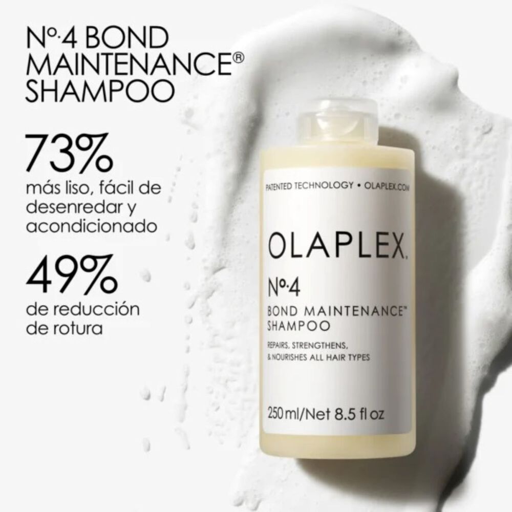 Olaplex 4 Shampoo Bond Maintenance Cuidado Capilar 250ml image number 1.0