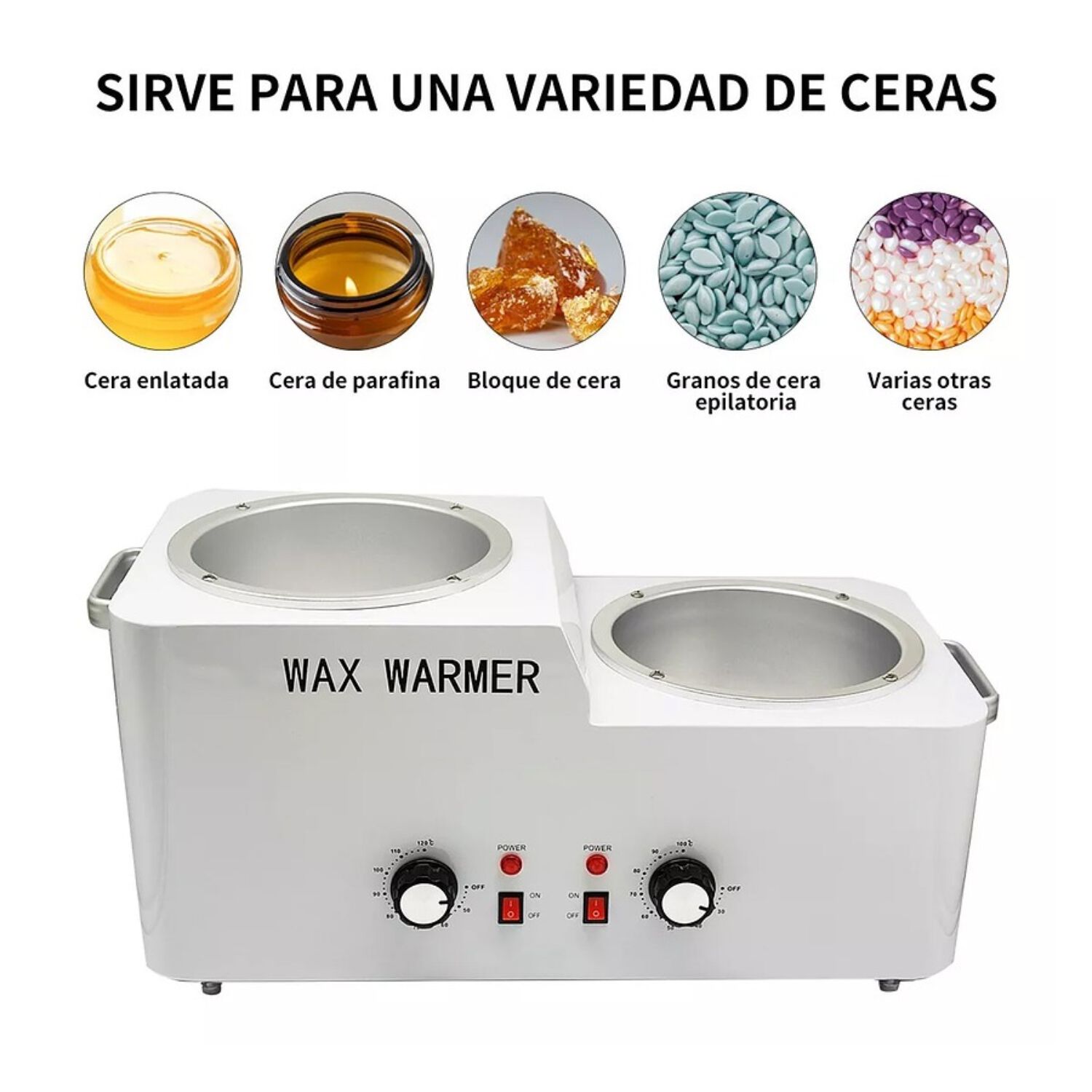 Olla De Cera Depilatoria Con Colador Y Filtro 6 Kilos image number 1.0