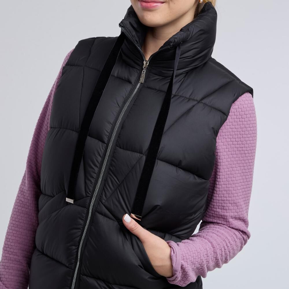 Parka Deportiva Lisa Sin Mangas Cuello Alto Mujer Wetland image number 4.0