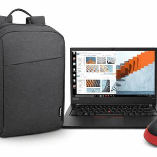 Combo Lenovo Thinkpad T490 + Mochila B210 15" + Mouse Logi M190
