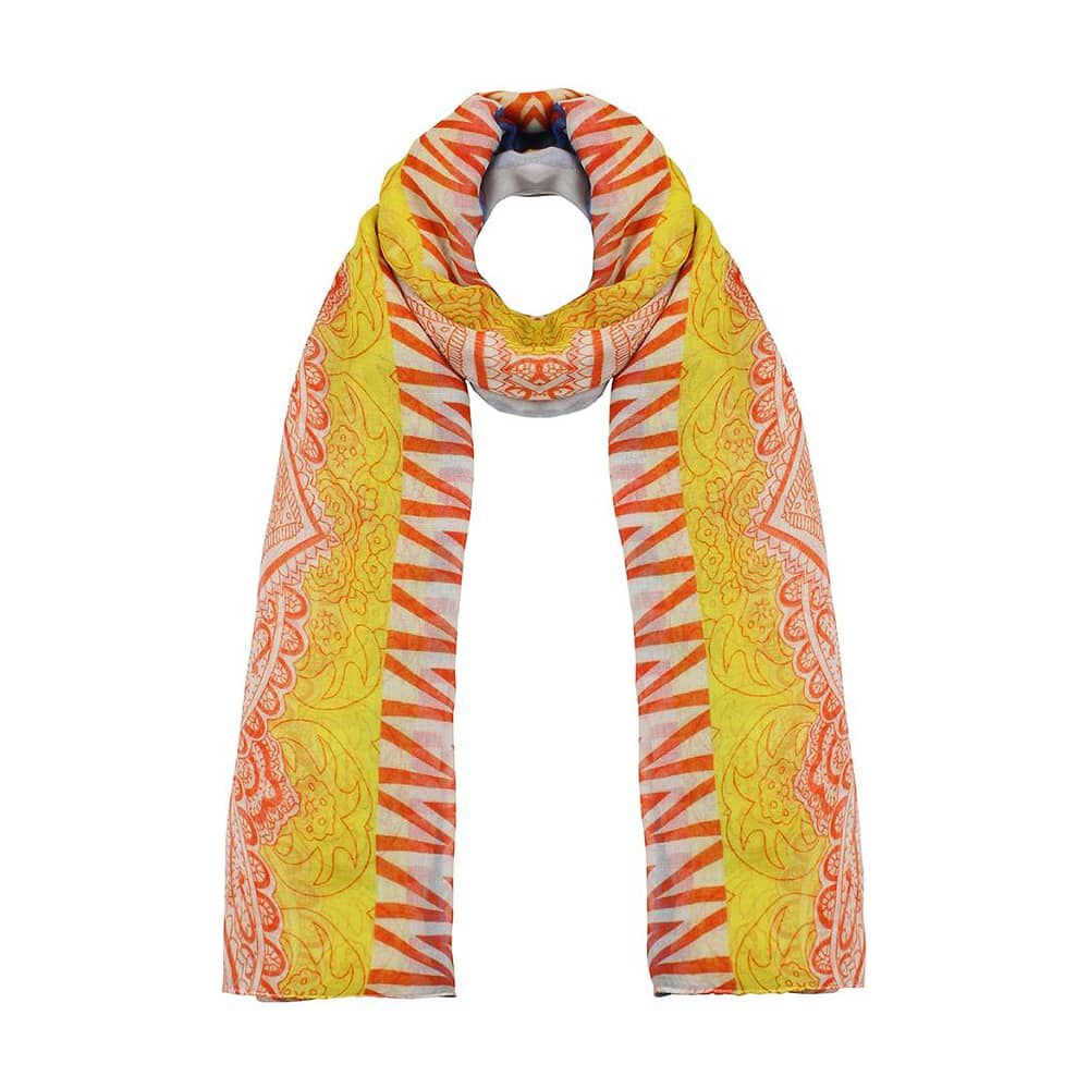 Pa&ntilde;uelo Janis Orange Kubayoff image number 0.0