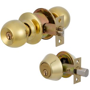 Kit Oister Igualado :cerradura Cil&iacute;ndrica Acceso + Cerrojo Llave-llave