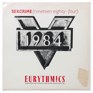 Eurythmics - Sexcrime (nineteen Eighty. Four) | 12" Maxi Single Usado