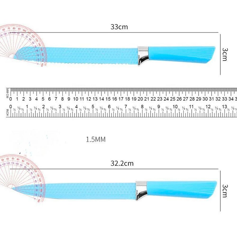 Set De Cuchillos 5 Pcs Azul image number 3.0