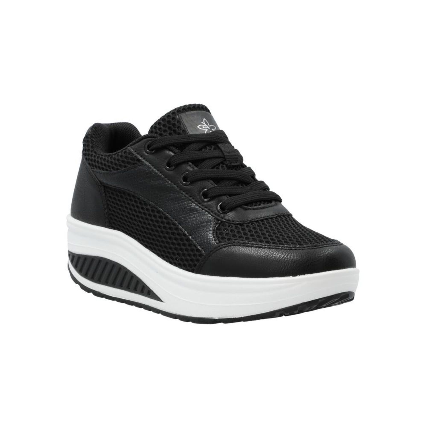 Zapatilla Urbana Mujer Azaleia Camelia Negro image number 0.0
