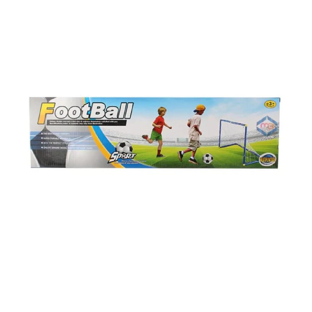Juguete Arco De Futbol Armable Con Red Y Balon Infantil image number 3.0