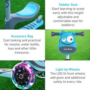 T-scooter T1- Blue Smart Trike