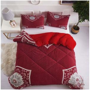 Cubrecama Plush Con Chiporro 2 Plazas Mod09