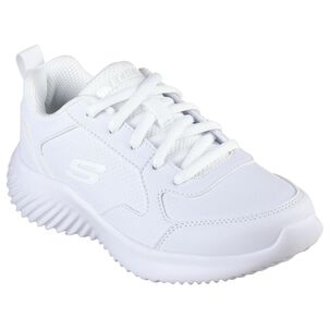 Zapatilla Escolar Niño Skechers Bounder Blanco