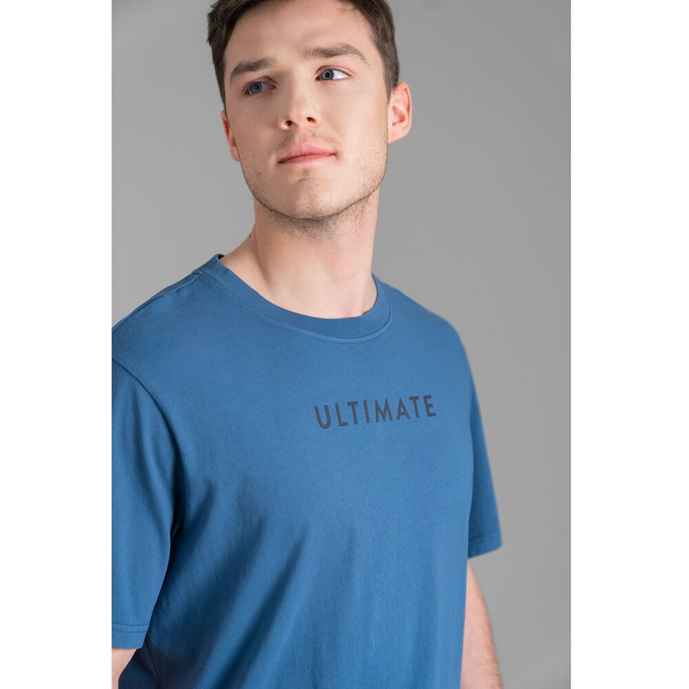 Ultimate Polera Mc Hombre Carbón - M image number 4.0