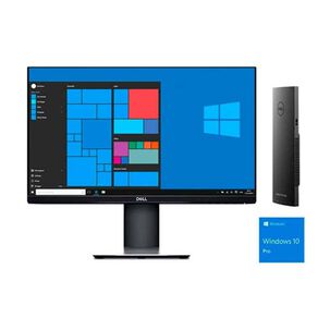 Kit Monitor + Pc Dell Optiplex 7070 Sff (i7-8va 16gb 256gb Ssd) Reacondicionado Grado A