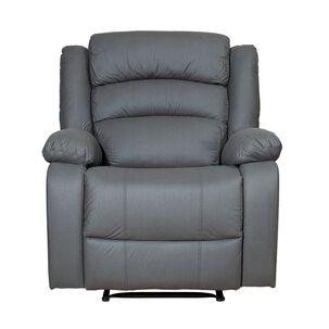 Berger 1 Cuerpo Reclinable Moderno Gris New Praga 8041rff