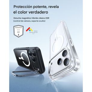 Para Iphone 17 Pro - Carcasa Magsafe Con Soporte