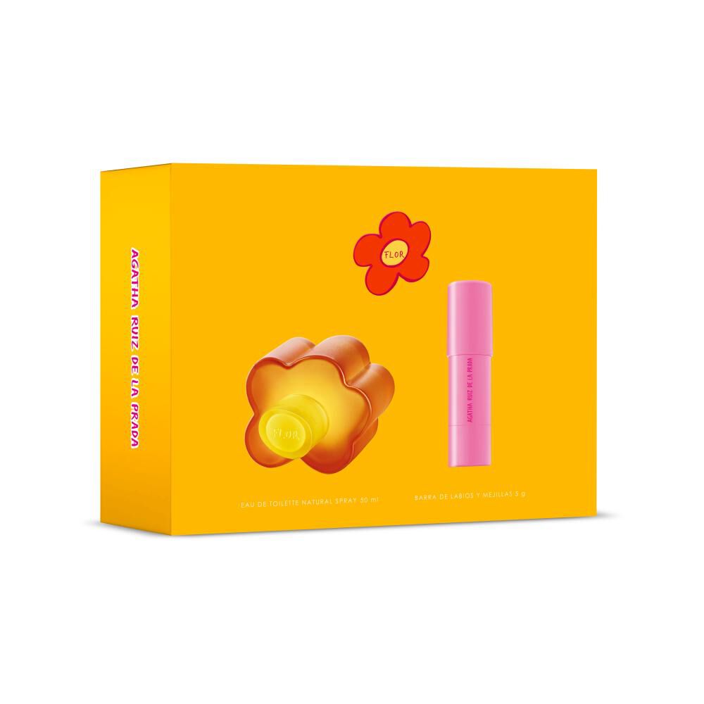 Set De Perfumer&iacute;a Flor Agatha Ruiz / 50 Ml / Eau De Toilette + Makeup Stick image number 2.0