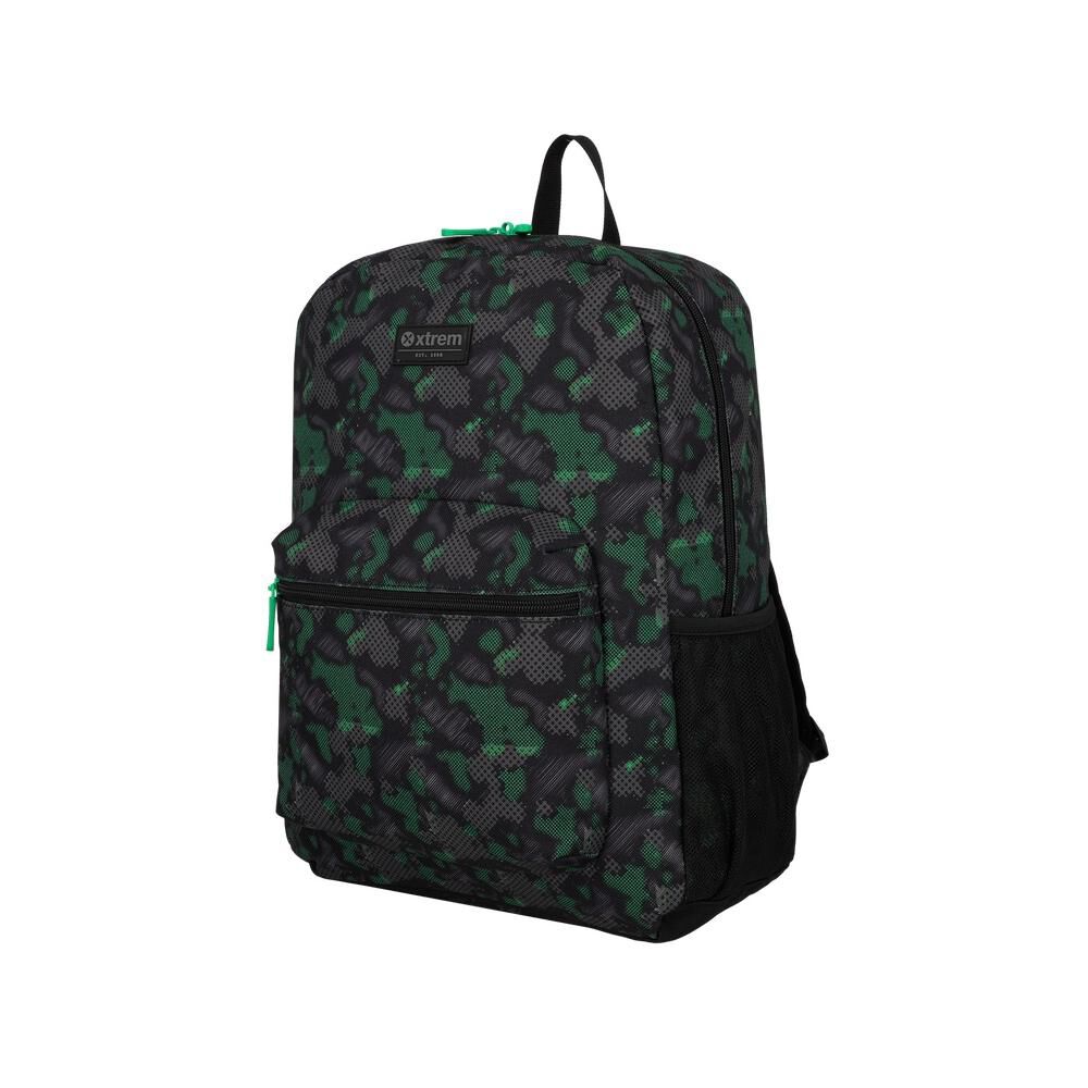 Triple Pack 6xt Mochila Ni&ntilde;o Xtrem Verde Militar image number 1.0