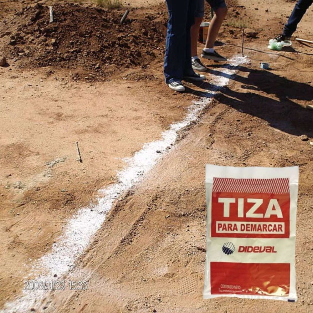 Tiza Para Demarcar 1kg - Dideval image number 1.0