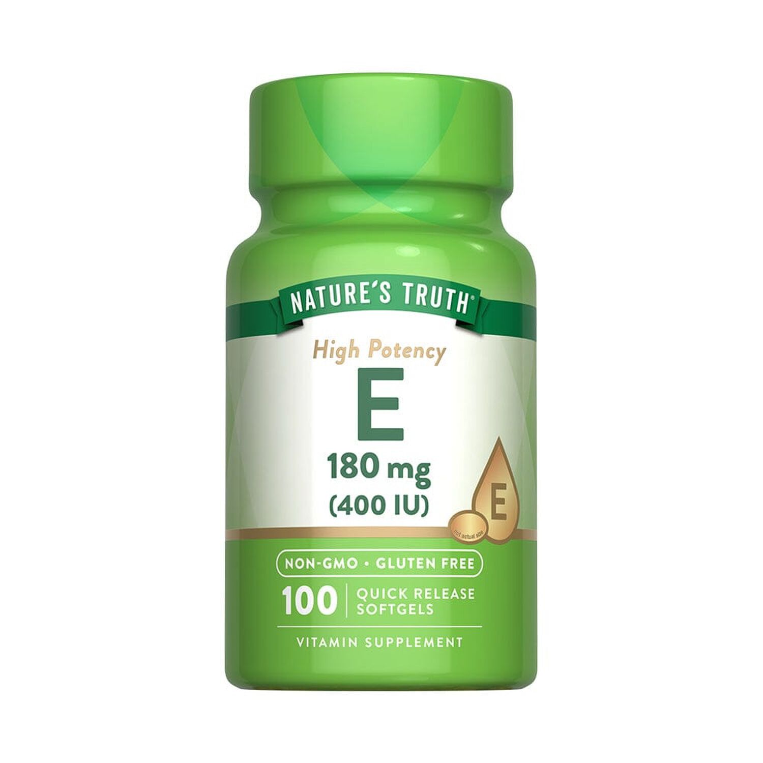 Vitamina E 400iu 100 Softgels image number 0.0