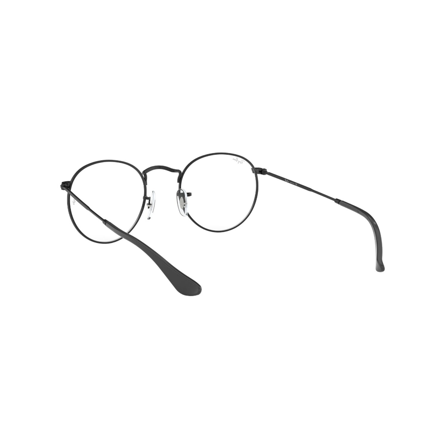 Lentes &Oacute;pticos Round Metal Matte Black Ray-ban Optical image number 5.0