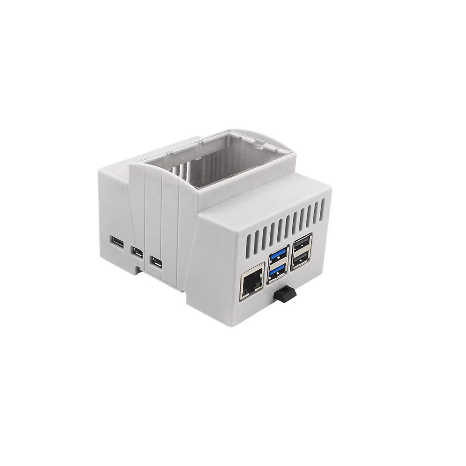 Caja Para Raspberry Pi 5 Con Riel Din image number 0.0
