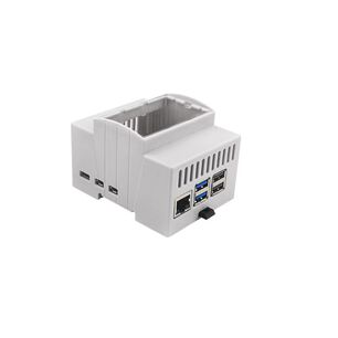 Caja Para Raspberry Pi 5 Con Riel Din