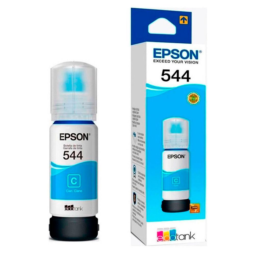 Tinta Epson T544 L1110 L3110 L3150 L316 Original No Gen&eacute;rica image number 1.0