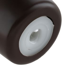 Tope De Puerta Pvc C&oacute;nico 30mm Caf&eacute; Dvp