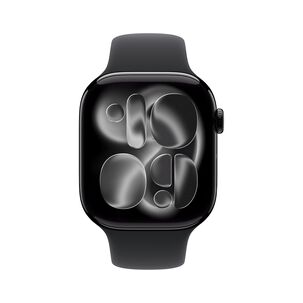 Apple Watch Series 11 Gps 46mm Sport Band M/l - Jet Black