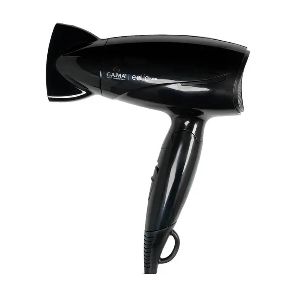 Secador Eolic Travel Turmalina Plegable Compacto Negro Gama De 1200/1600w image number 0.0