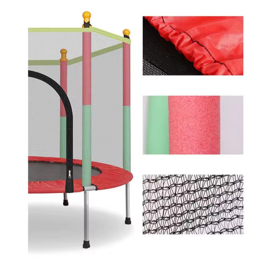 Cama Elastica Trampolin Para Niños Roja image number 3.0