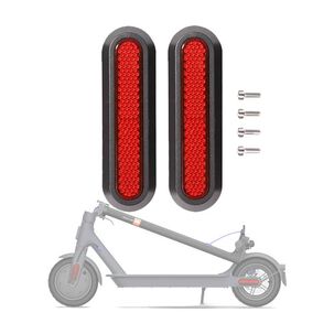 Tapas Laterales Trasera Scooter Xiaomi Pro 2 / 1s Rojo