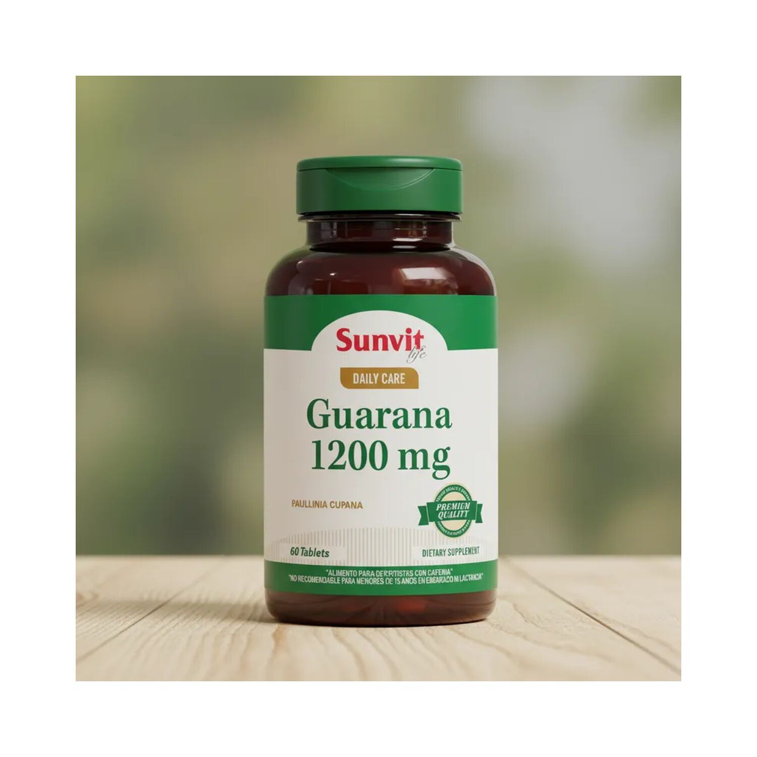Guarana 1200mg 60 Tabletas image number 2.0