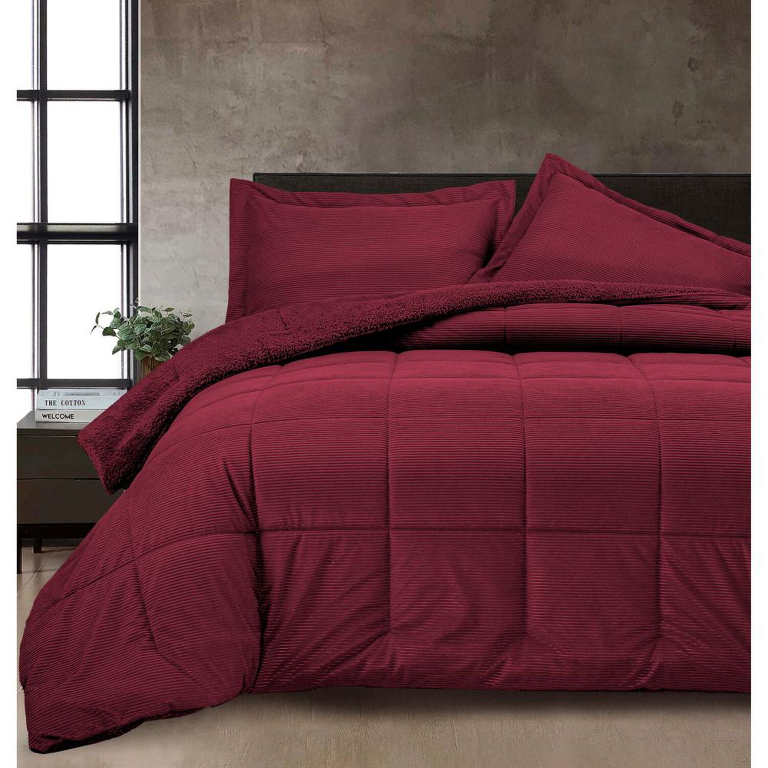 Plum&oacute;n Sherpa Azhome Corduroy / 2 Plazas image number 0.0