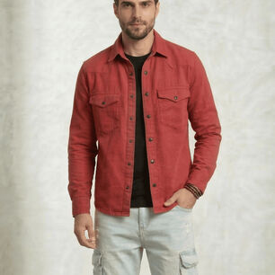 Chaqueta Sobrecamisa Denim Croacia Hombre