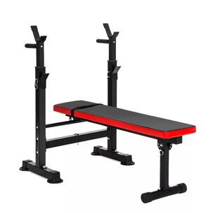 Press Banca Abdominal Reclinable Para Pesas Con Rack L