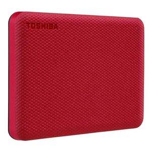 Disco Duro Externo Toshiba Canvio Advance 1tb Rojo Usb 3.0