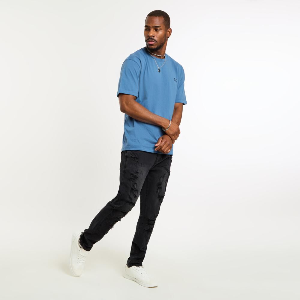 Polera Regular Manga Corta Cuello Redondo Hombre Rolly Go image number 1.0