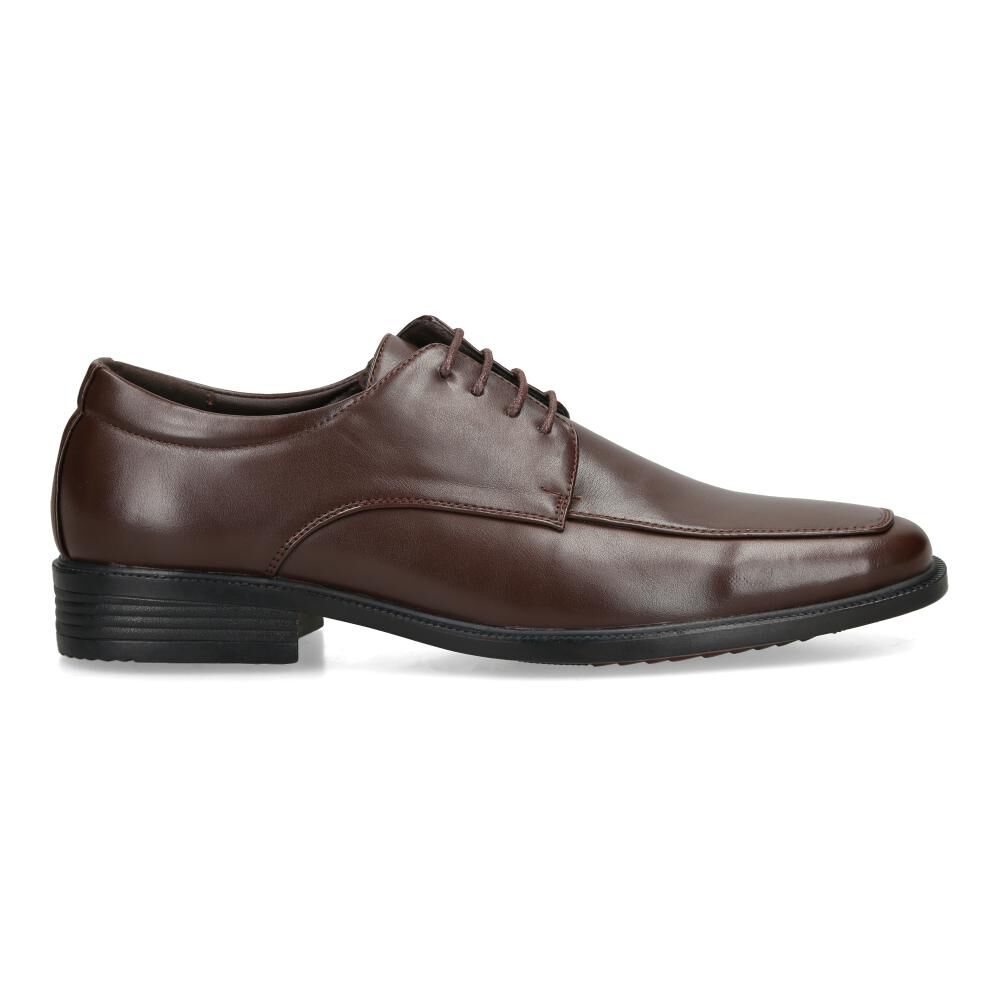 Zapato De Vestir Hombre Az Black Brown image number 2.0