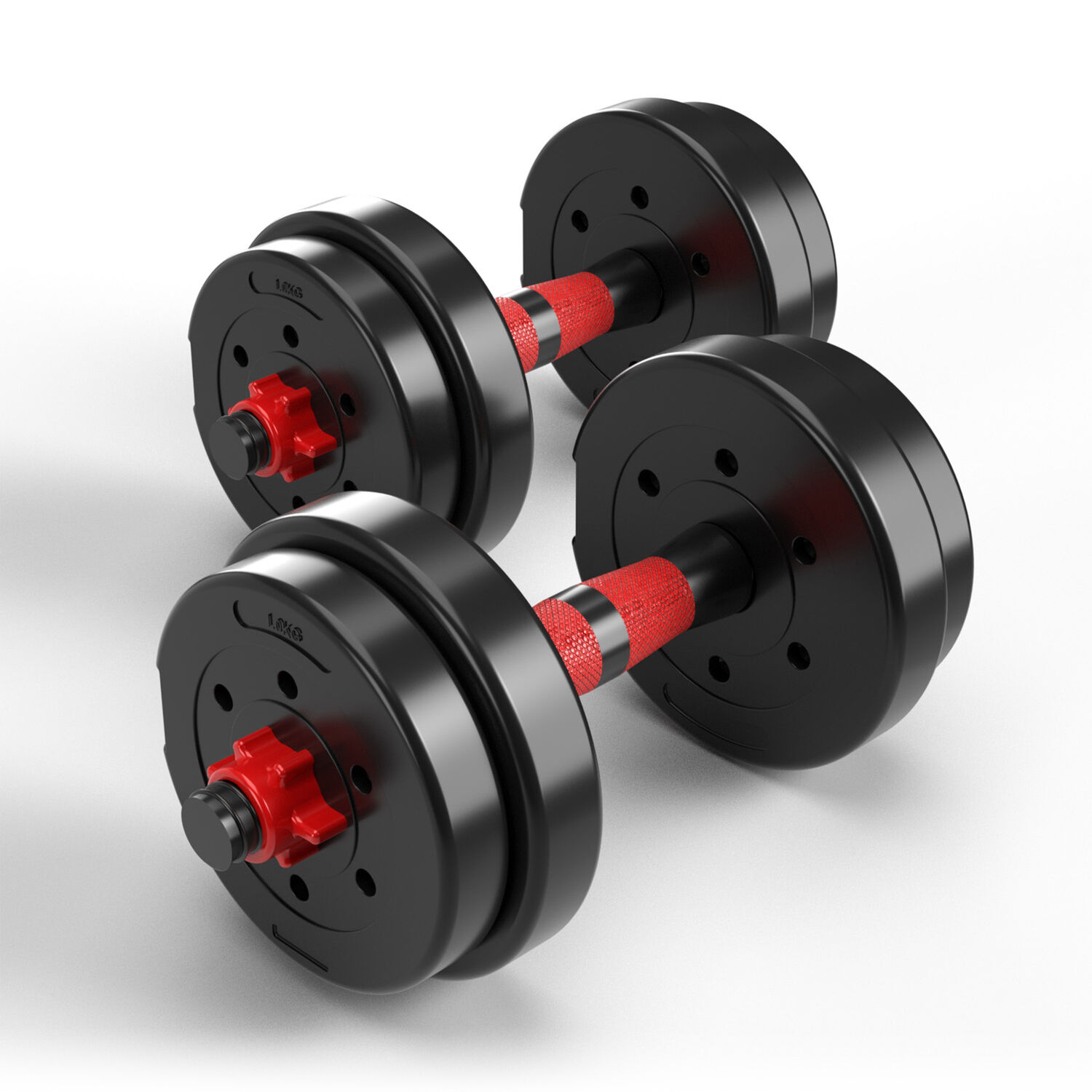 Set Mancuernas Fitmax 10 Kg Pvc image number 1.0