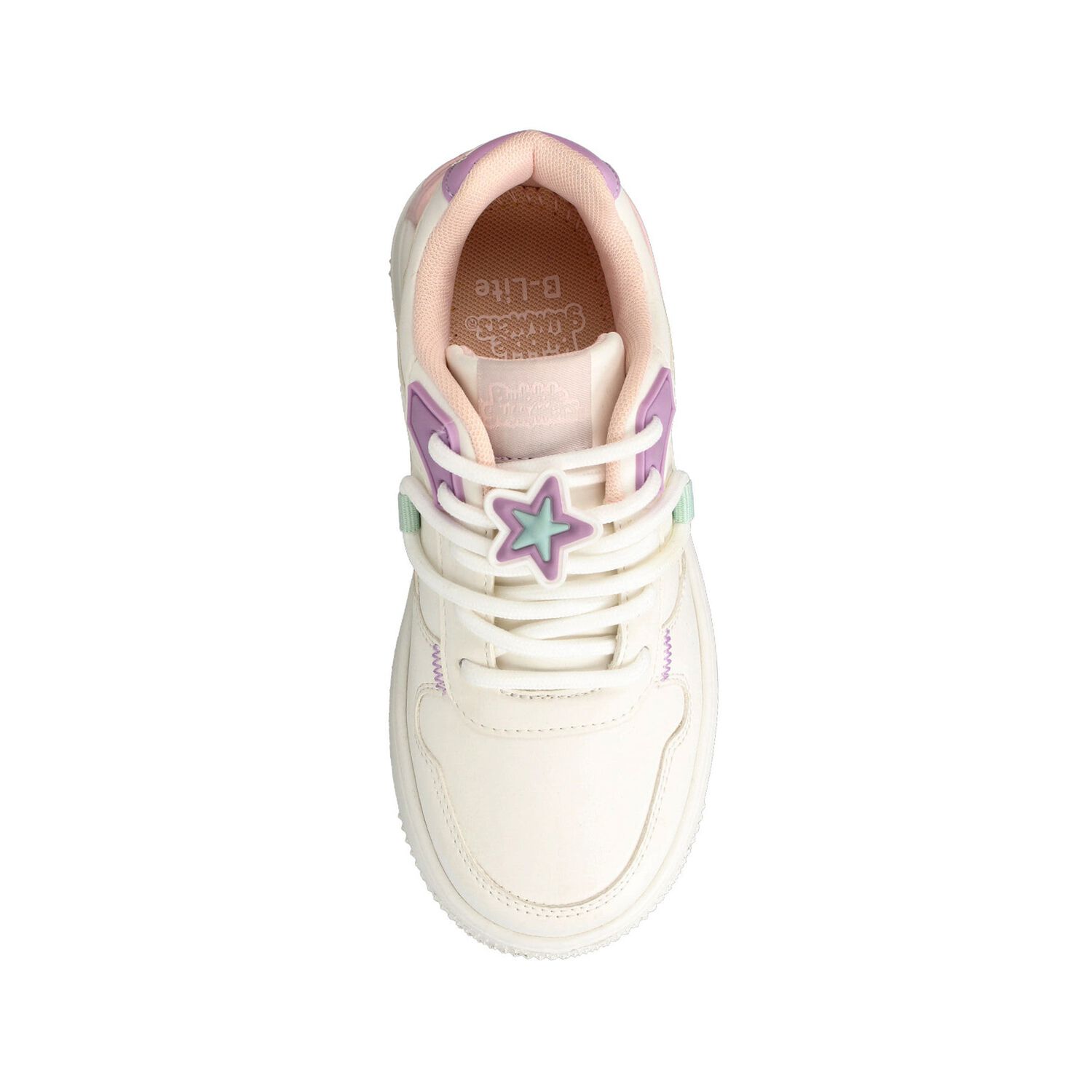 Zapatilla Ni&ntilde;a Bubblegummers Aticus Blanco- Rosado image number 3.0