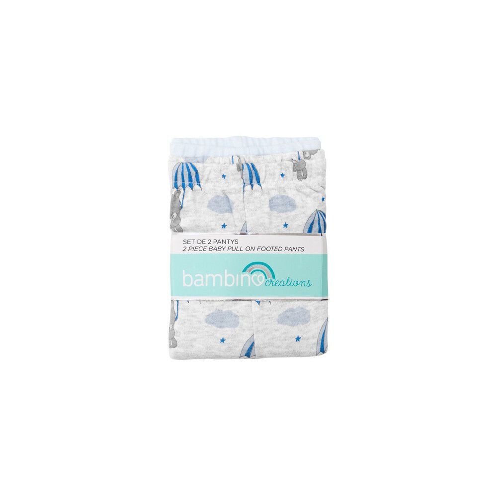 Set 2 Piezas Pantys Bambino Creations Oso Gris image number 1.0