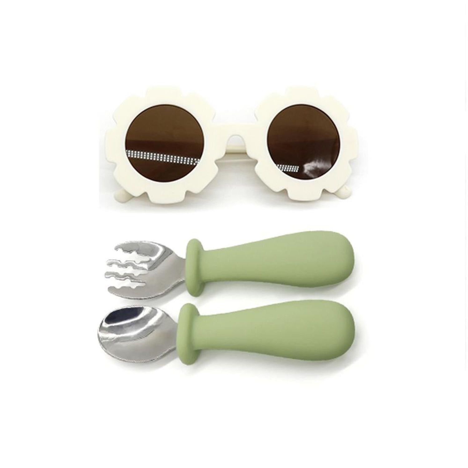 Set Alimentaci&oacute;n Bebesit Summer Silicona Verde image number 3.0
