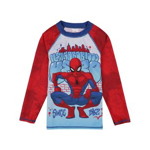 Polera De Baño Niño Spiderman
