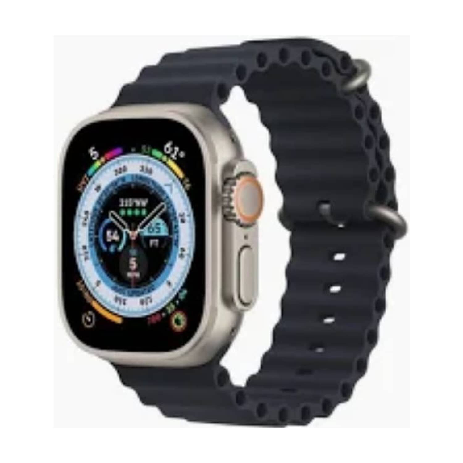 Reloj Inteligente Smartwatch 1.99" Hd + Audifonos Negro image number 0.0