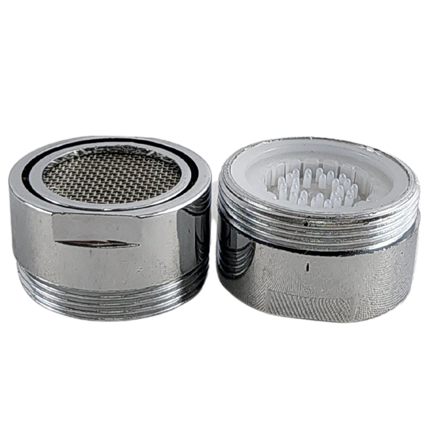Set Filtro De Grifo 2 Piezas Gris Accesorio Ba&ntilde;o image number 1.0