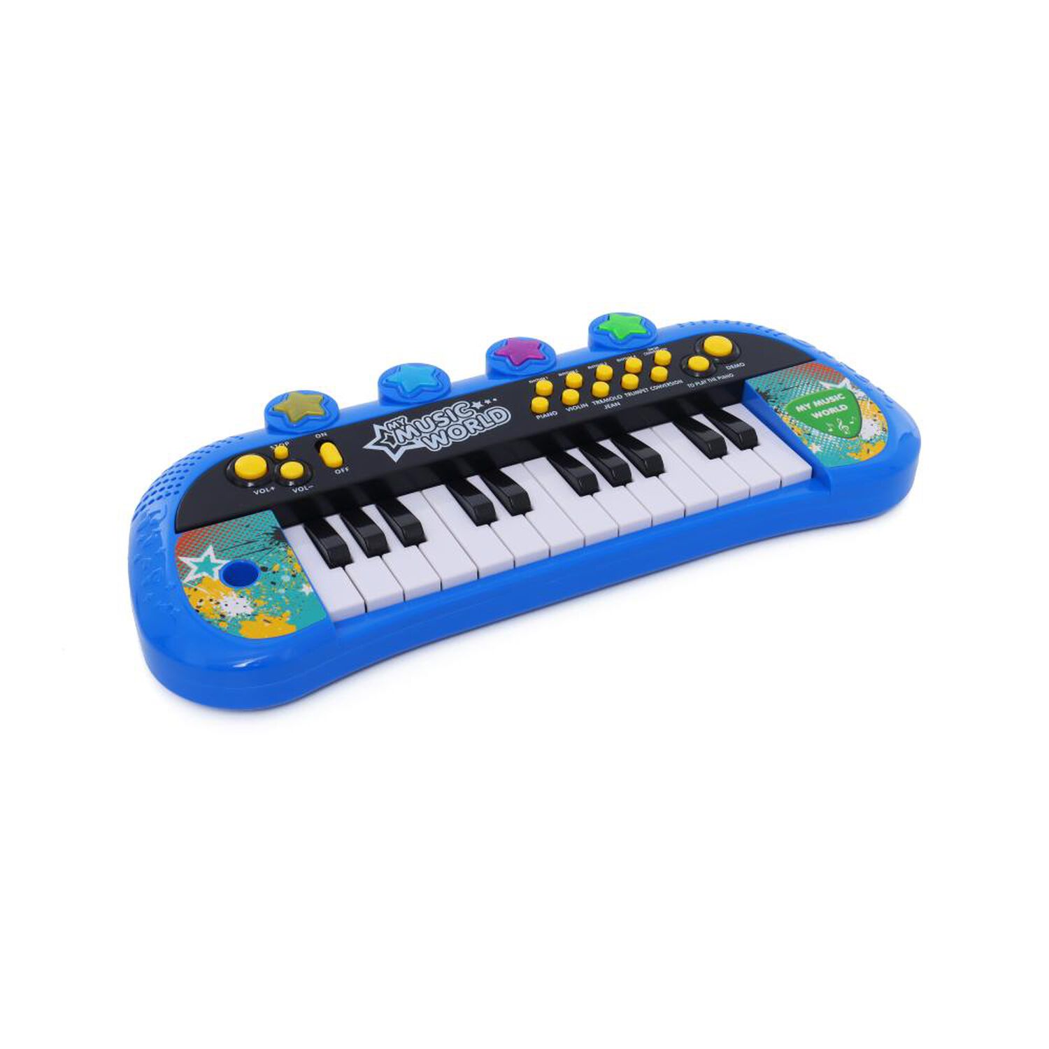 Piano Electronico 24 Teclados, Luz, Sonido Happy Line image number 3.0