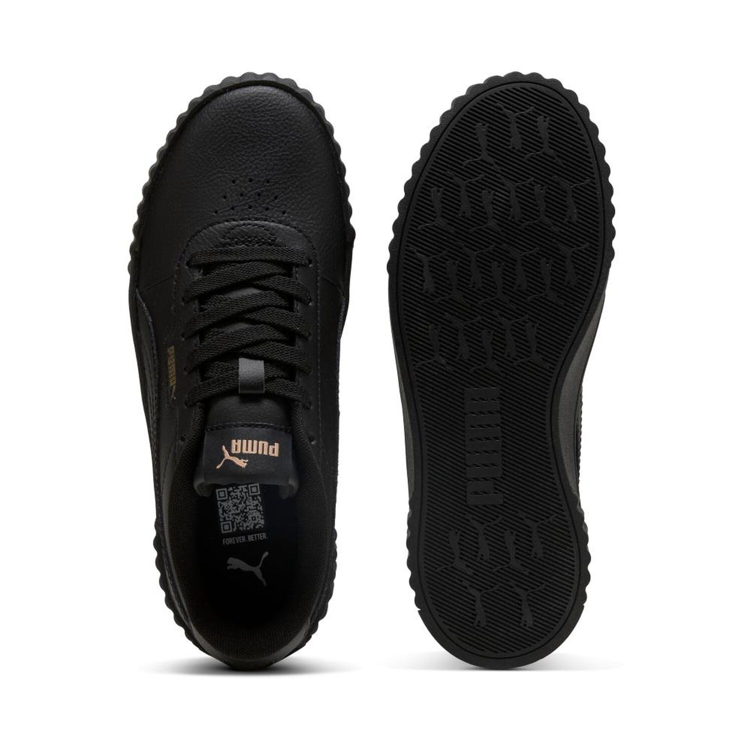 Zapatilla Escolar Mujer Puma Carina 3.0 Negro image number 3.0