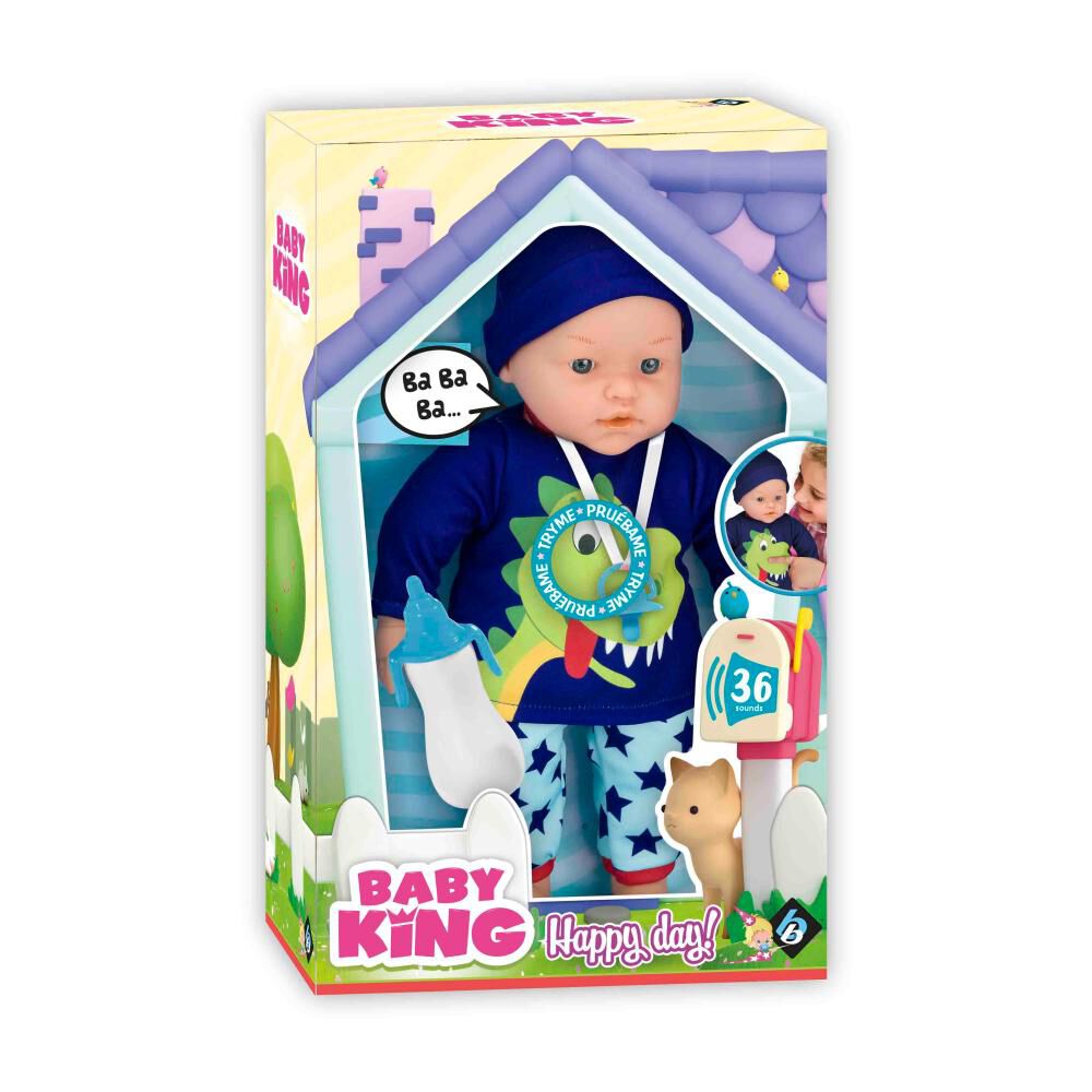 Muñeca Con Biberón Y Chupete Loko Toys image number 4.0