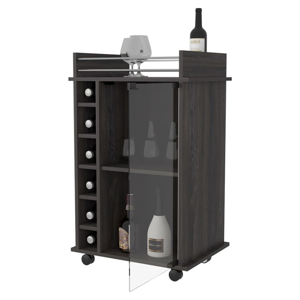 Bar Bajo 6 Botelleros 1 Puerta De Vidrio Fm-009 image number 1.0